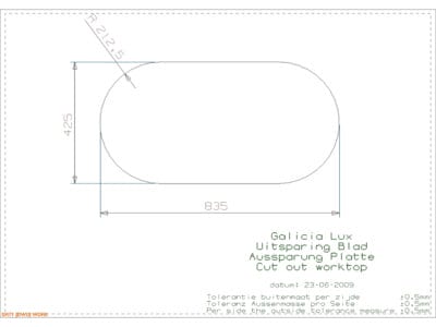 Galicia Single Bowl Stainless Steel Inset Sink