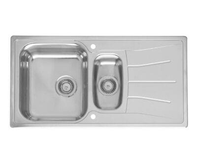 Reginox Diplomat Eco 1.5 Bowl Stainless Steel Inset Kitchen Sink