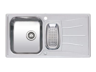 Reginox Diplomat Lux 1.5 Bowl Stainless Steel Inset Kitchen Sink