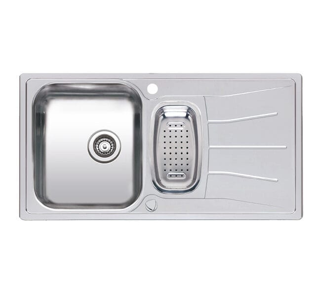Reginox Diplomat Lux 1.5 Bowl Stainless Steel Inset Kitchen Sink