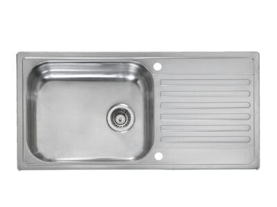 Reginox: Minister Reversible Stainless Steel Sink.