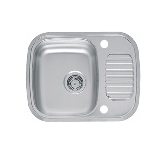Reginox Regidrain 1.0 Bowl 2TH Stainless Steel Inset Kitchen Sink