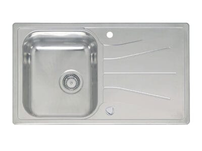 Reginox Diplomat 10 Eco 1.0 Bowl Stainless Steel Inset Kitchen Sink