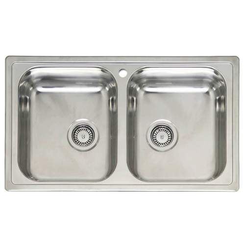 Reginox DIPLOMAT 20 Double Bowl Kitchen Sink
