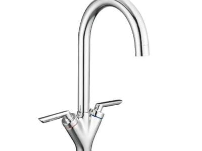 Reginox PIQUA Dual Lever Monobloc Kitchen Mixer Tap